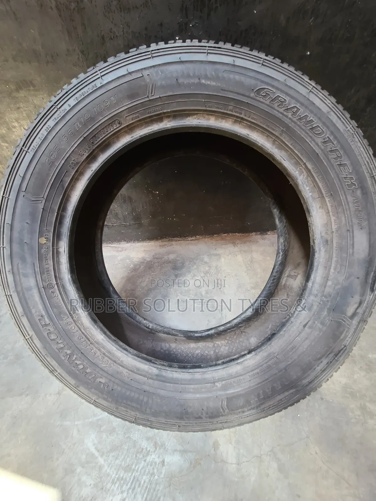 265 /55 R19 Dunlop Tyres 109v Grandtrek a/T30 All-Terrain
