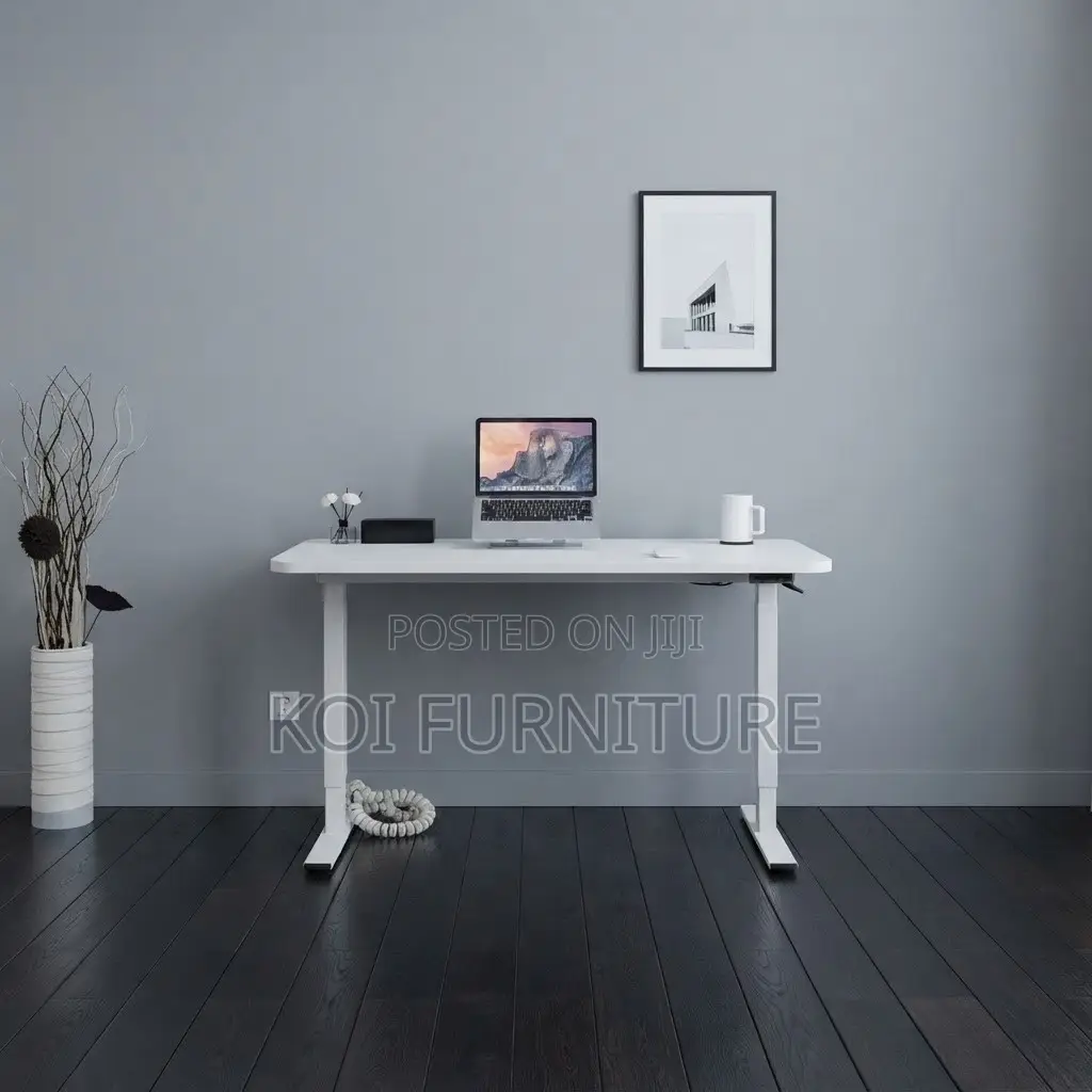 Office Desk; 1.2 Meter Ergonomic Smart Controlable Height Desk