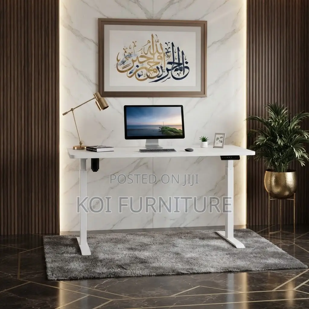 Office Desk; 1.2 Meter Ergonomic Smart Controlable Height Desk