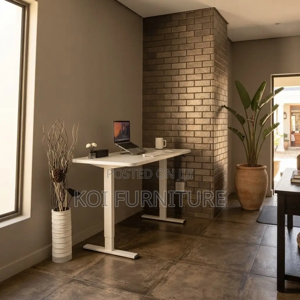Office Desk; 1.2 Meter Ergonomic Smart Controlable Height Desk