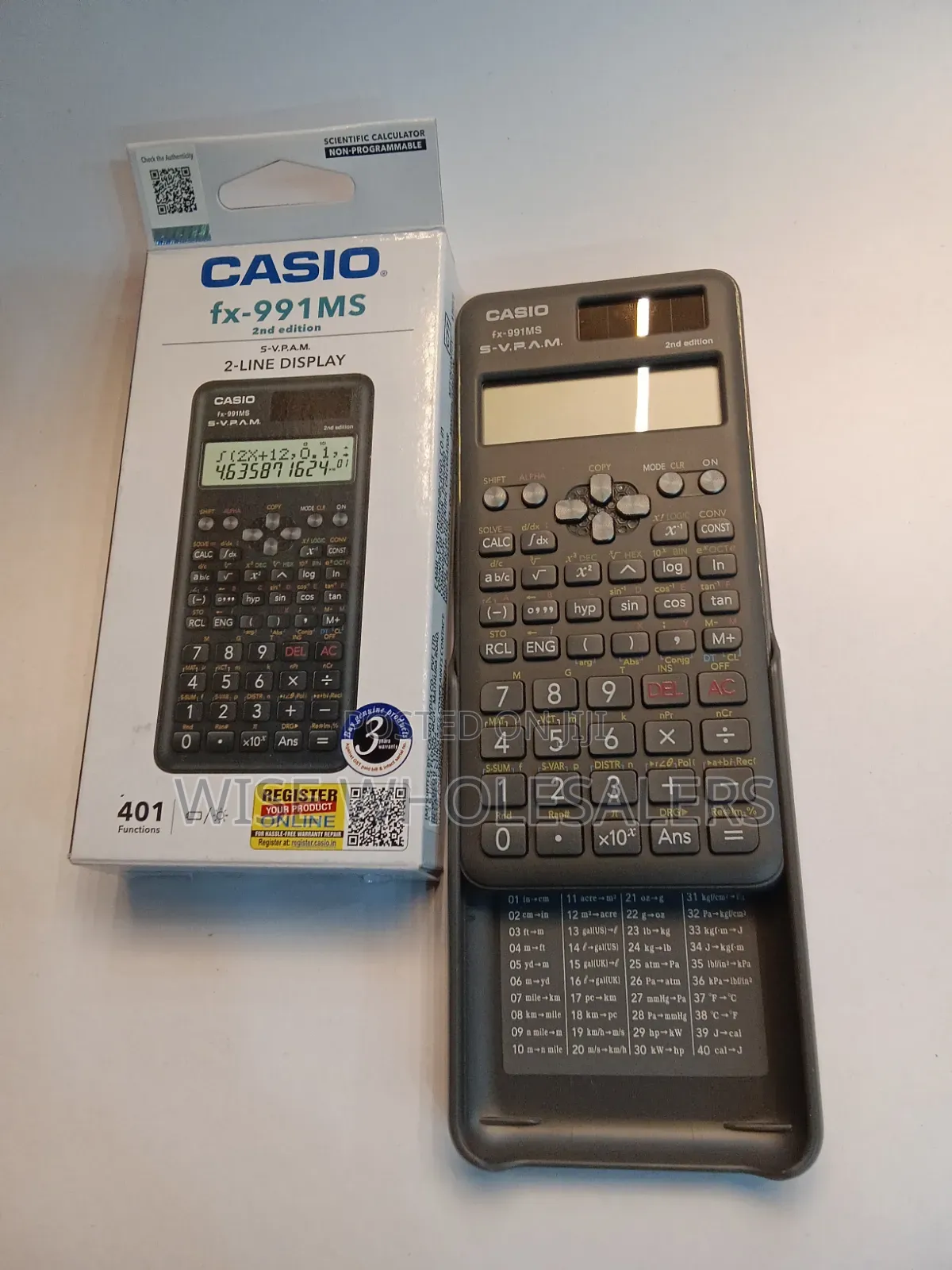 Casio Fx -82Ms Scientific Calculator 2nd Edition