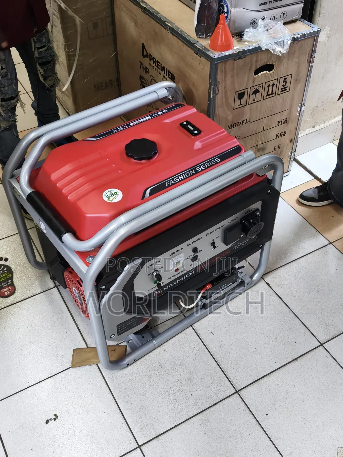 Maxmech 6.3kva Petrol Engine Generator/6.9kva Maximum Petrol Generator