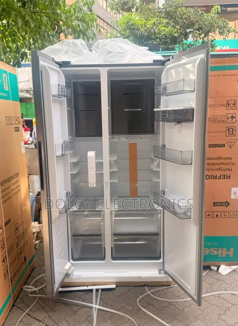 Hisense Refrigerator Side by Side REF538DR No Frost 354L