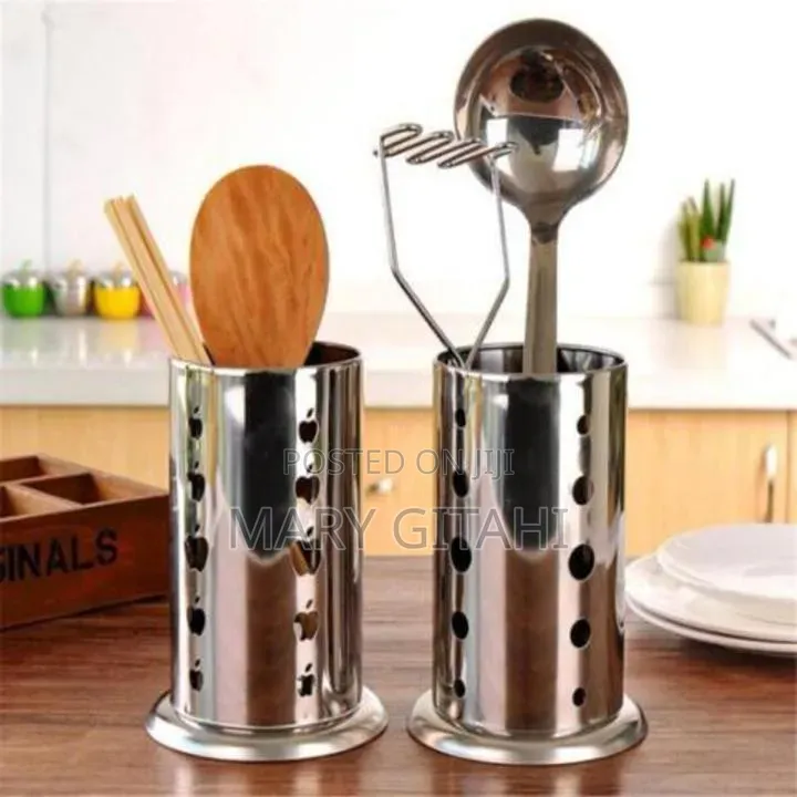 Spoon Holder
 Stainless Steel