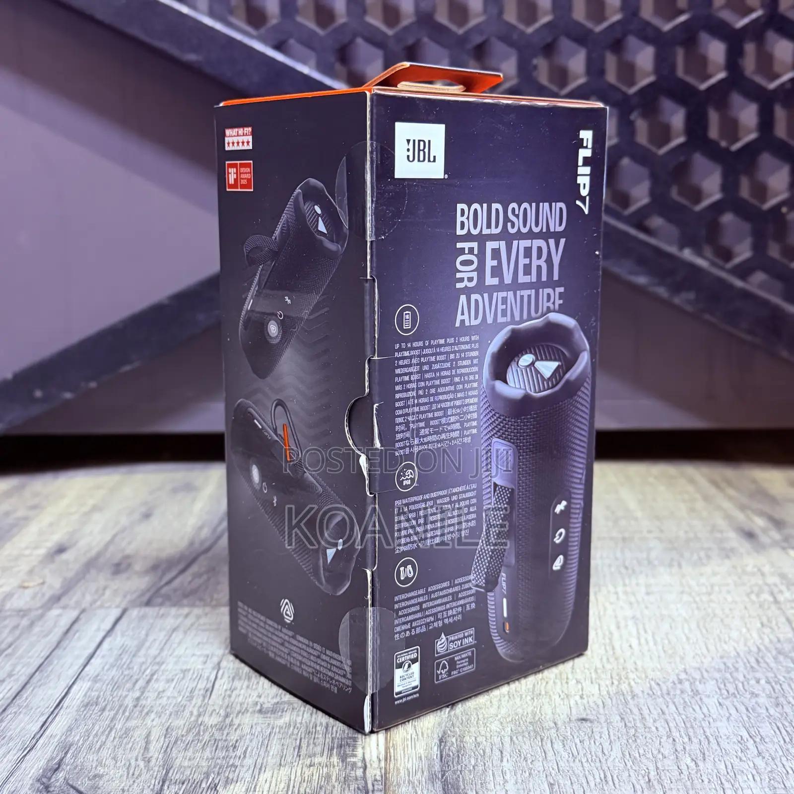 JBL Flip 7!! JBL Flip 7 Portable Bluetooth Speaker! (Black)