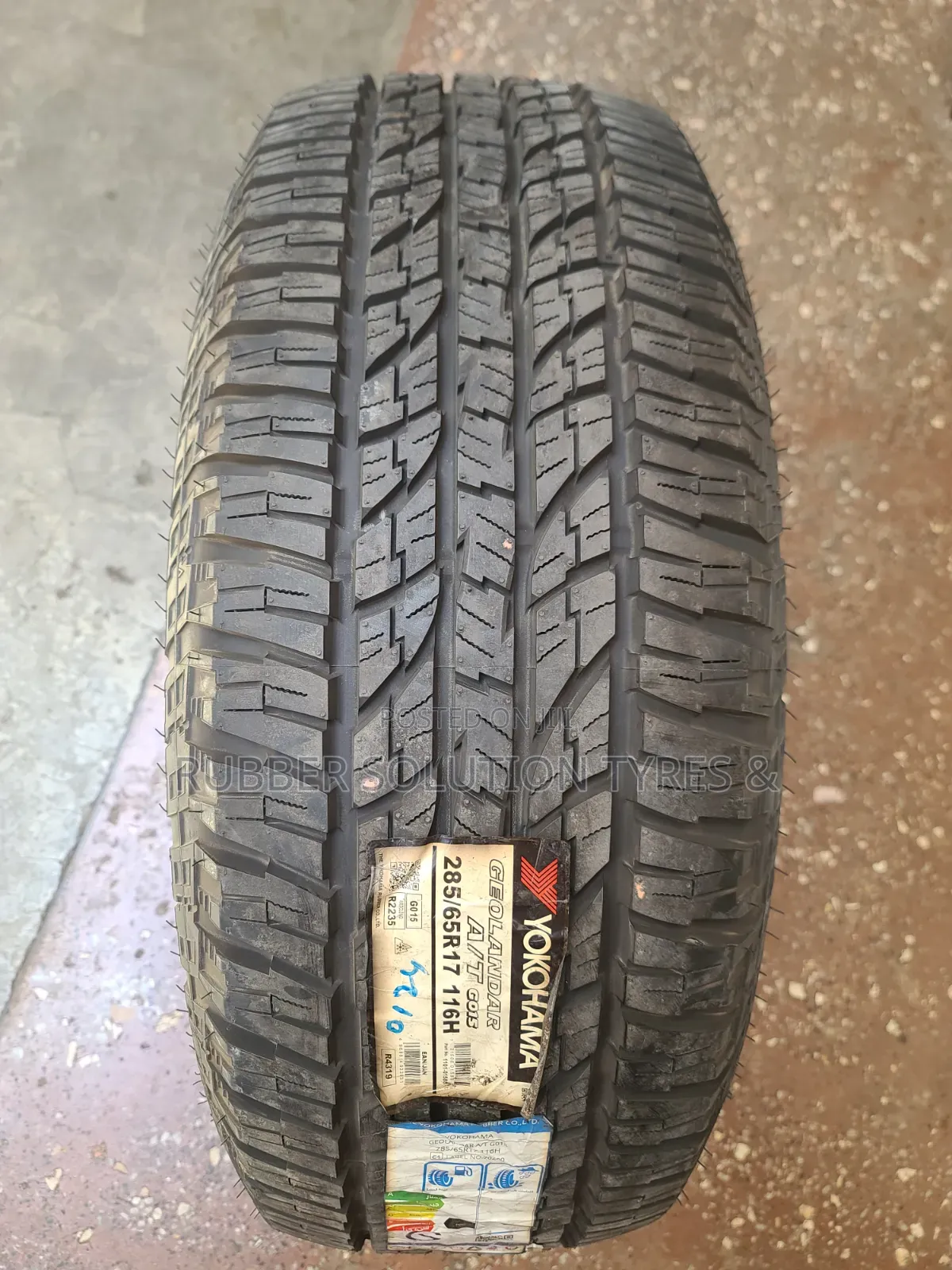 285 /65 R17 Yokohama Tyres 116h Geolandar a/T G015