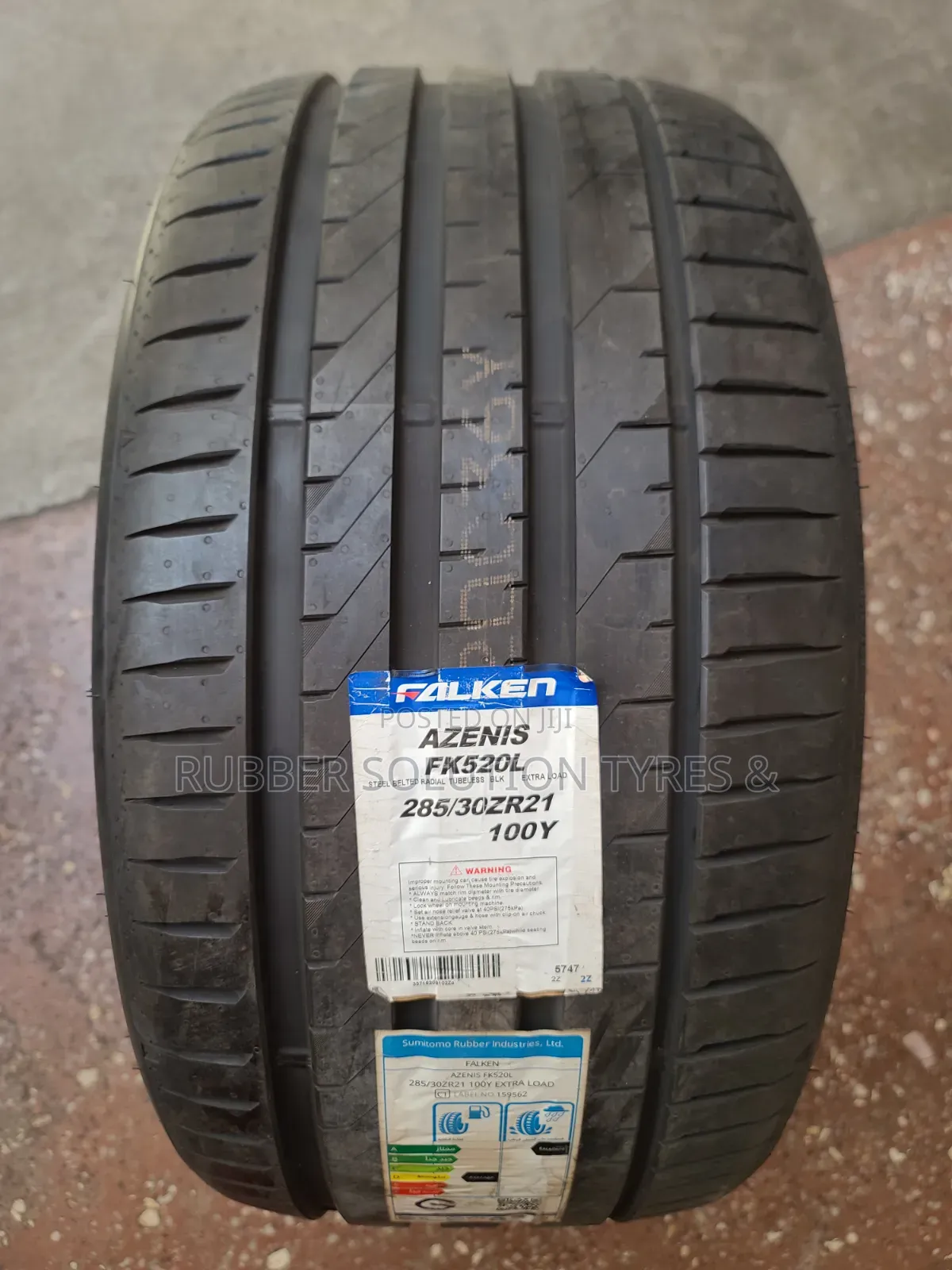 285 /30 R21 Falken Tyres 100y Azenis Fk520 L