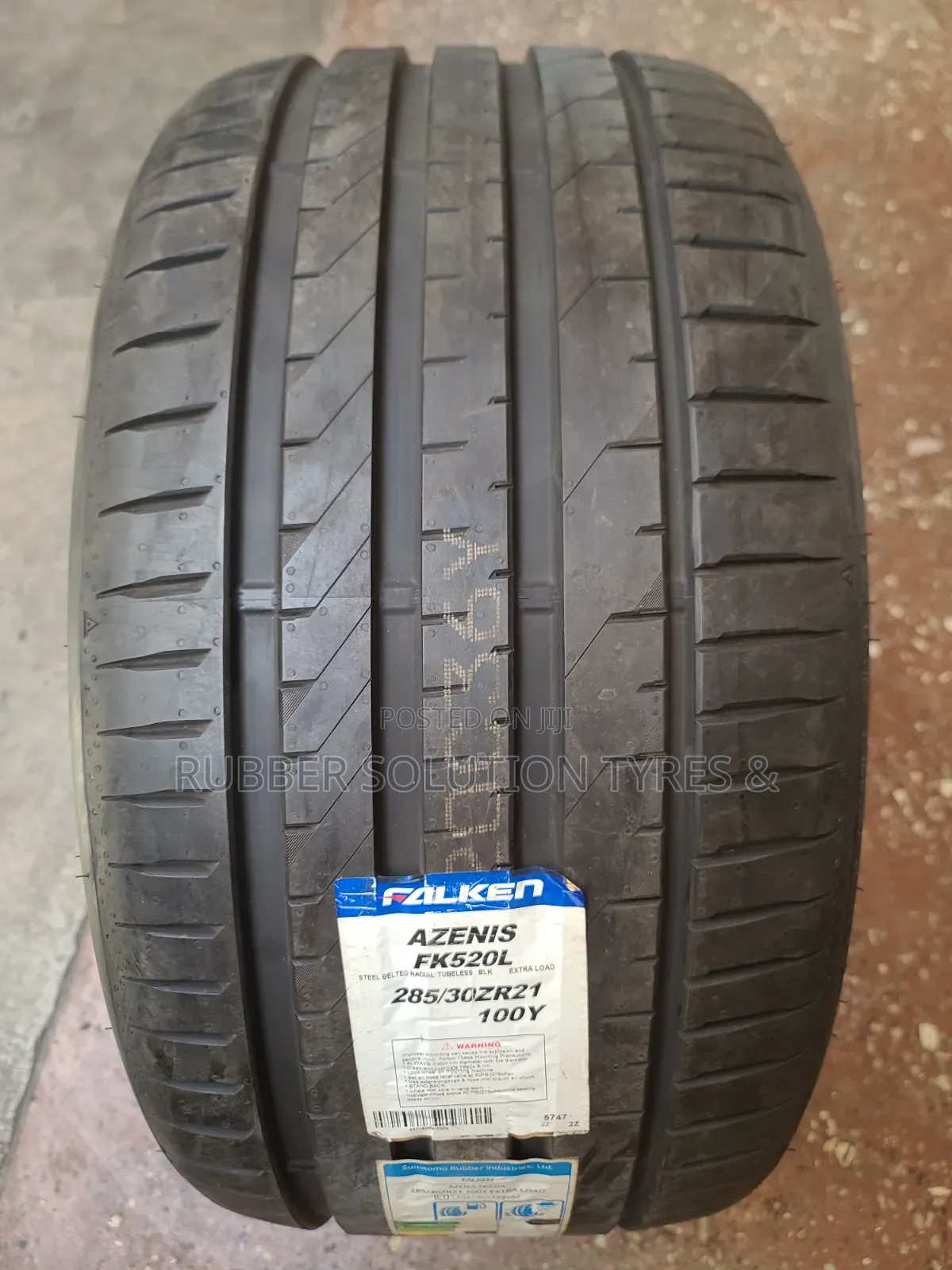 285 /30 R21 Falken Tyres 100y Azenis Fk520 L
