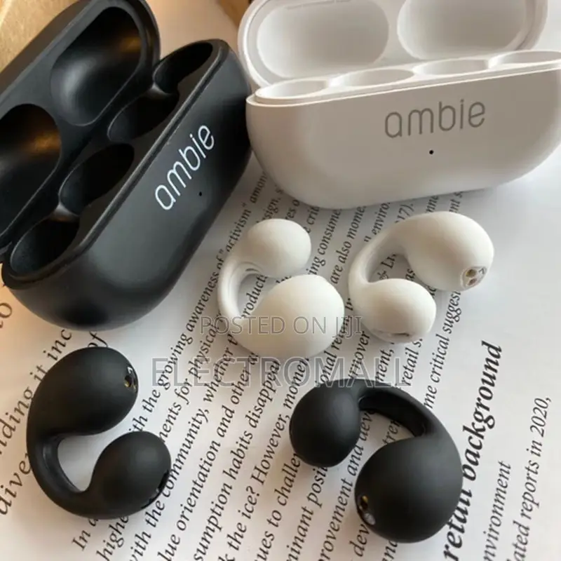 Ambie Sound Ear Cuffs Open-Ear TWS Wireless Earphones