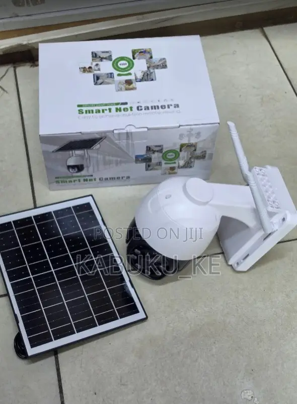 V380 Single Lens 4g Solar Security Camera With Simcard Slot 360 PTZ