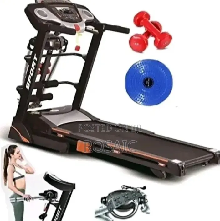 Big Auto Incline Treadmill With Massage Belt and Free Gifts