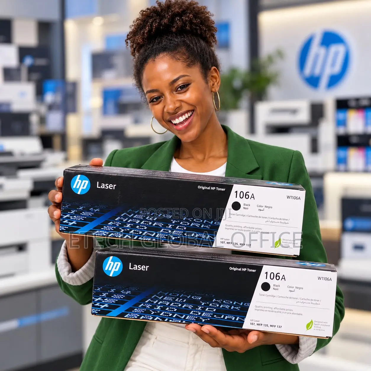 Original HP W1106A Replacement Toner Cartridge