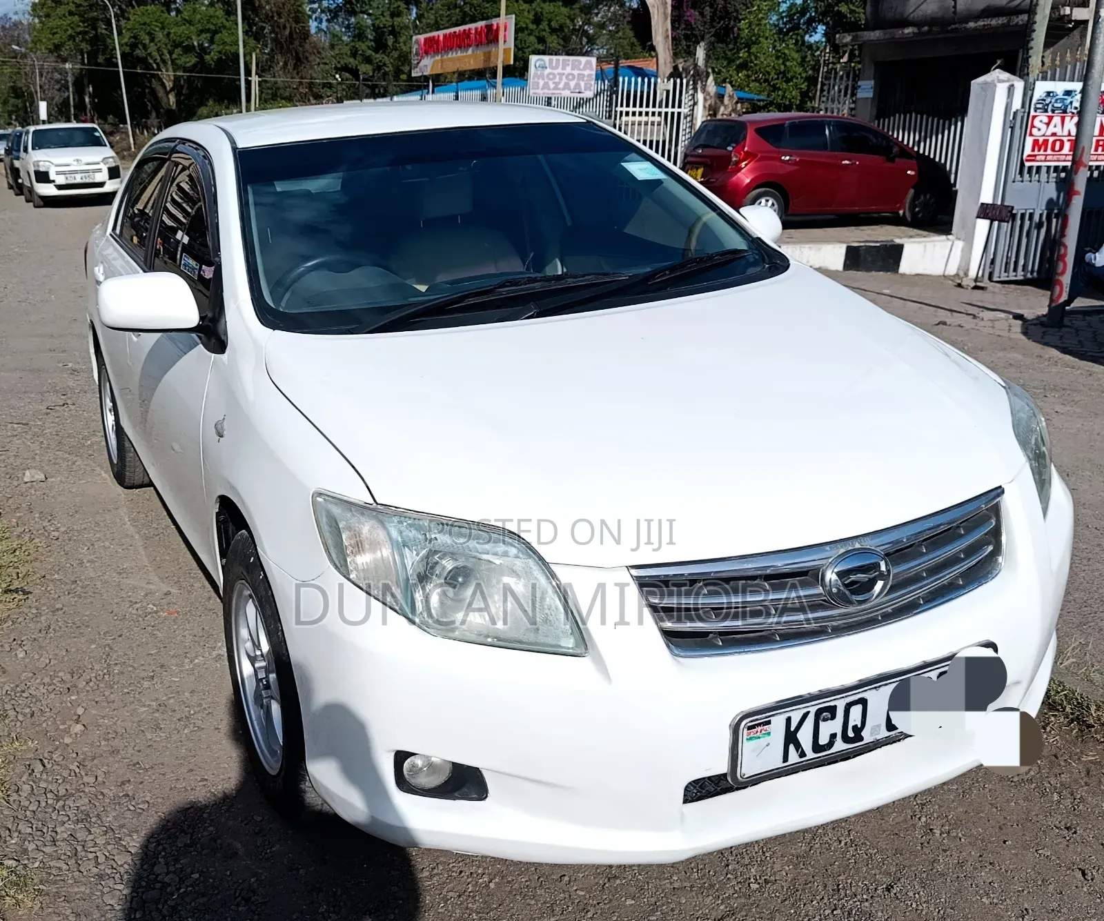Toyota Axio 2012 White