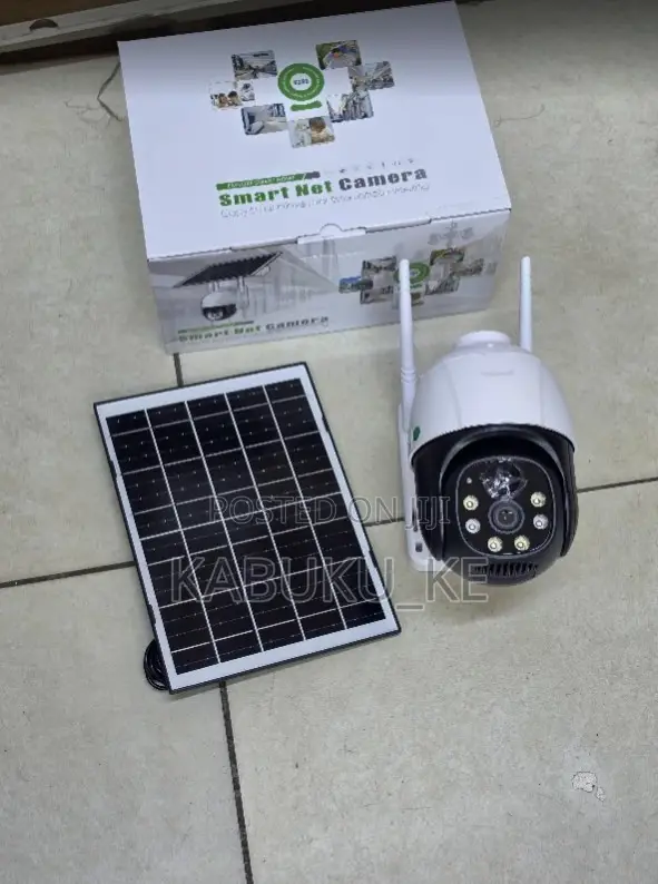 V380 Pro Single Lens 4g Camera – Solar Powered CCTV With Two-Way Audio