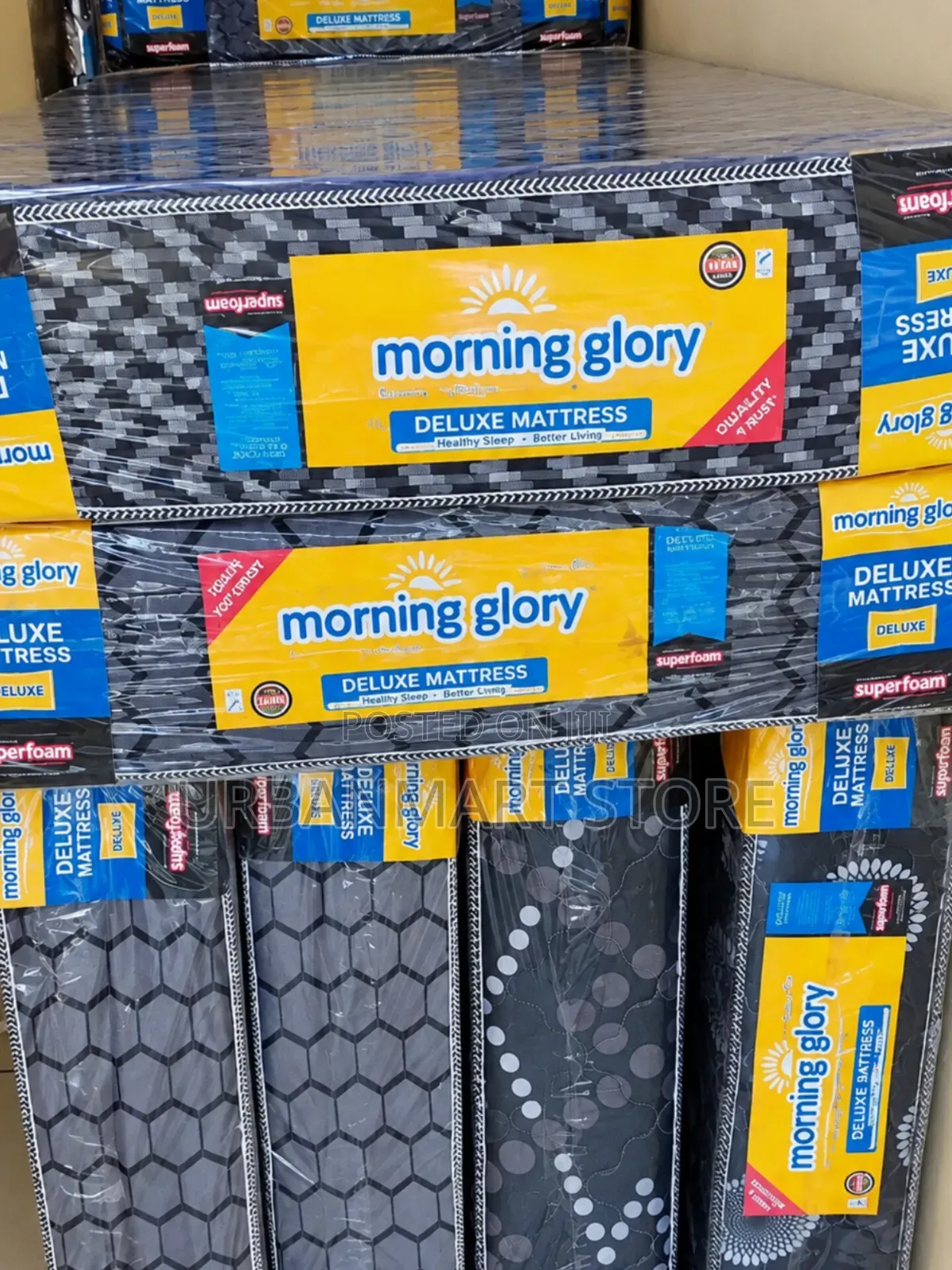 Morning Glory Mattress 3 by 6, 8 Inches Thick