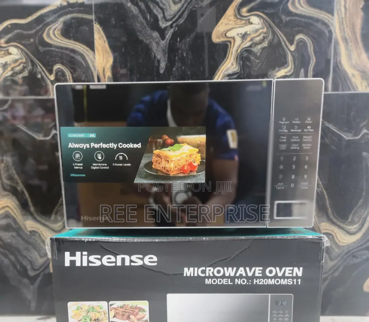 Hisense Microwaves [H20m0ms11] 20litres Silver