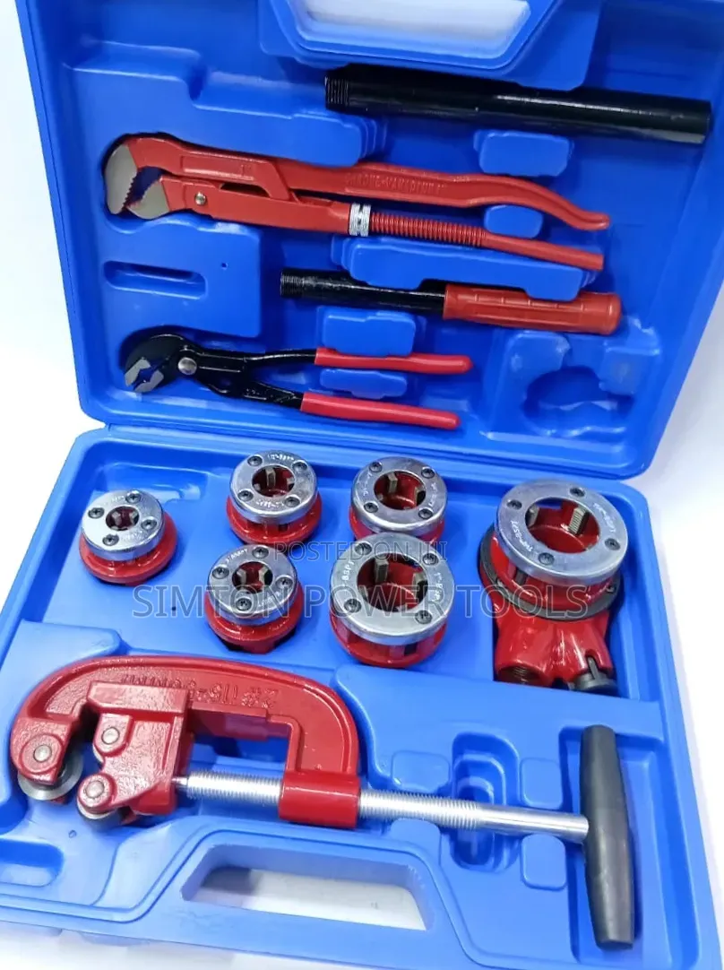 Manual Ratchet Pipe Threading Kit