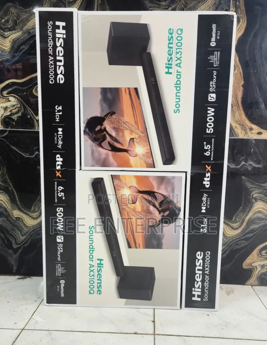 Hisense Soundbar Ax3100q 500watts