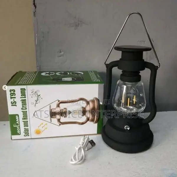 Quality Solar Hand Crank Lantern Lamp
