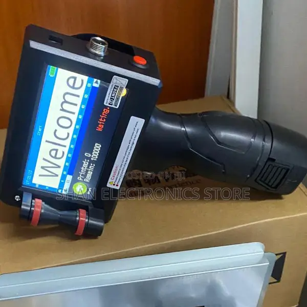 Any Surface Fast Dry Industrial Hand Portable Label Ink Jet Printer