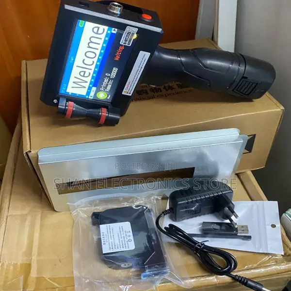 Any Surface Fast Dry Industrial Hand Portable Label Ink Jet Printer