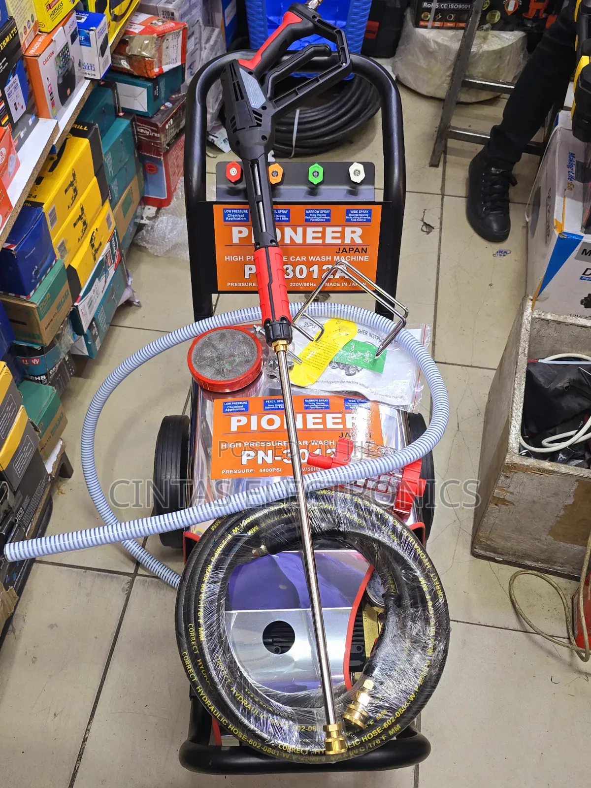 Pioneer High Pressure Carwash Machine 3200psi