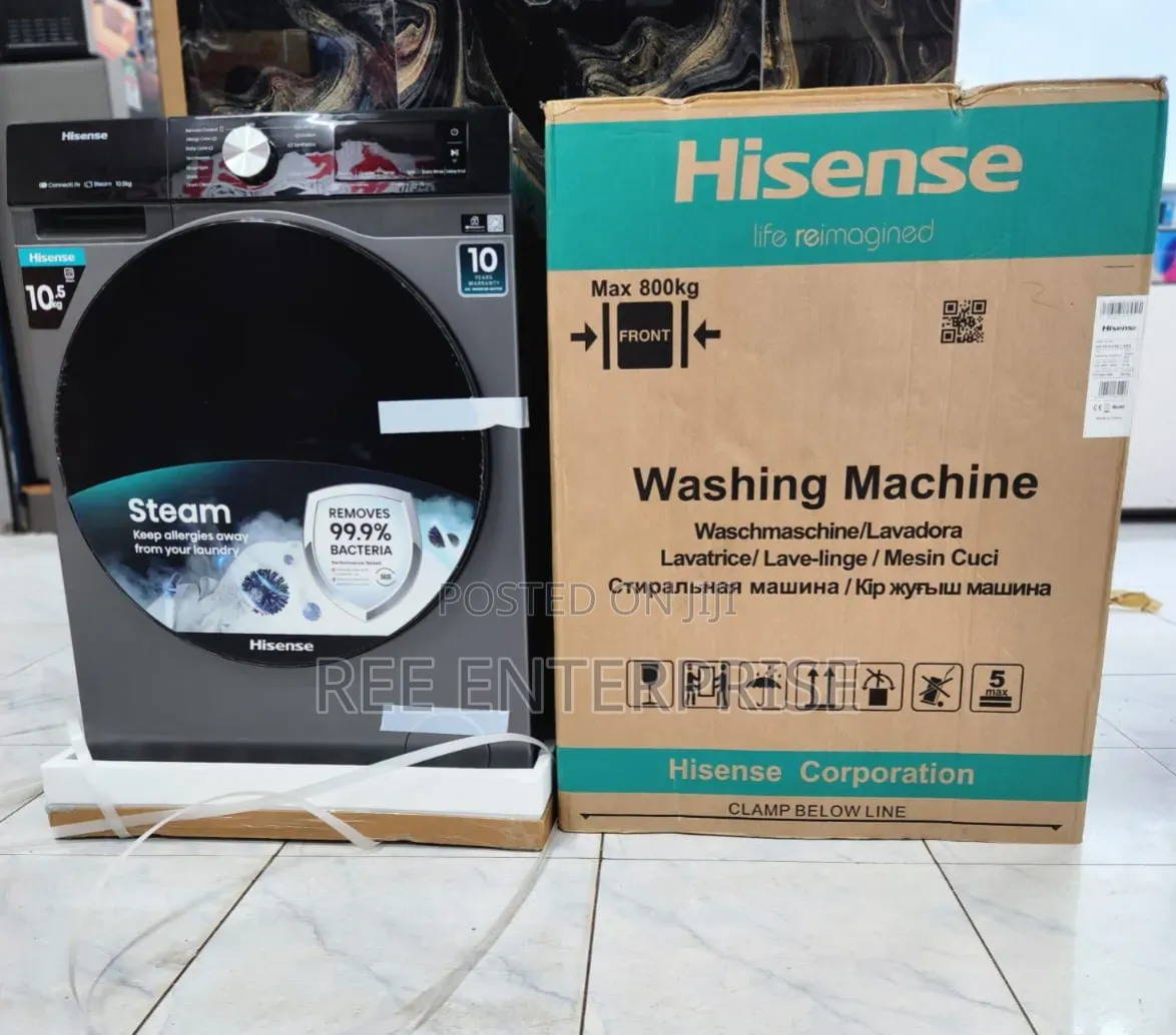 Hisense Washing Machine 10.5kg Wash and Spin