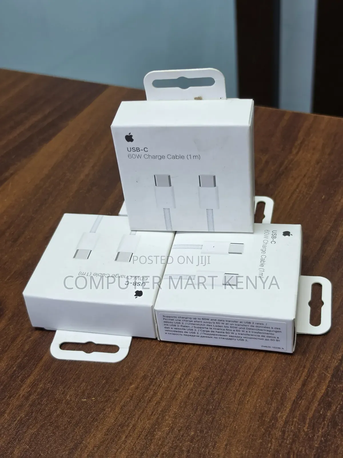 Apple 60W USB-C Charge Cable (1m) – White Braided