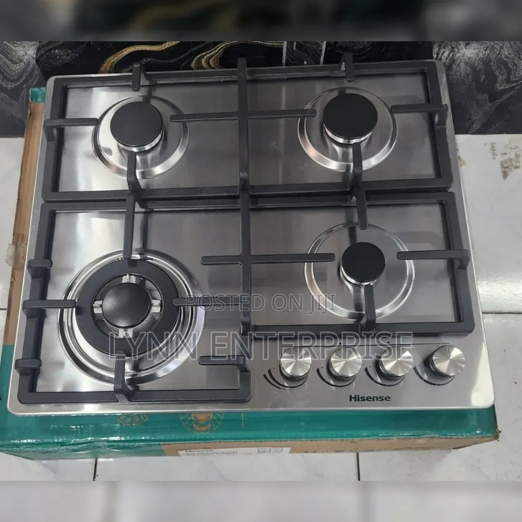 Hisense Built-in Gas Hob 
Hhu60gagr
Stainless Steel