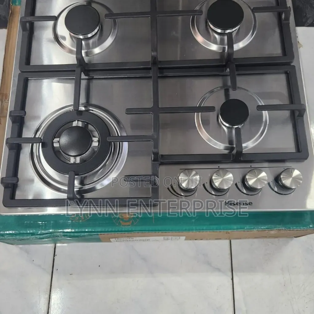 Hisense Built-in Gas Hob 
Hhu60gagr
Stainless Steel