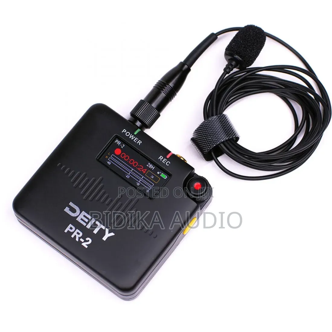 Deity Microphones PR-2 32-Bit Float Pocket Audio Recorder Mic