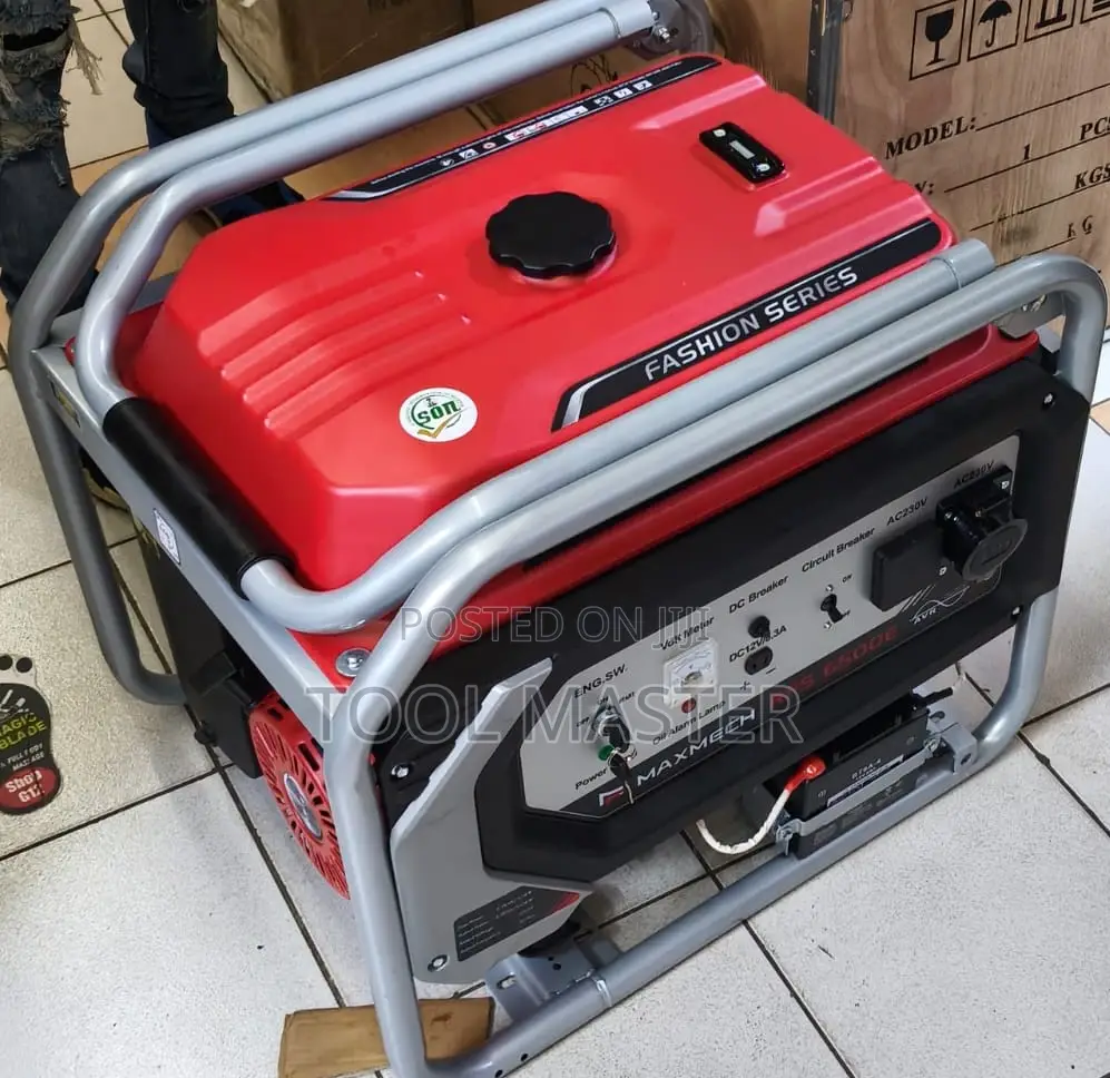 Maxmech 6500E Petrol Generator/Maxmech 6.5kVA Electric-Start Generator
