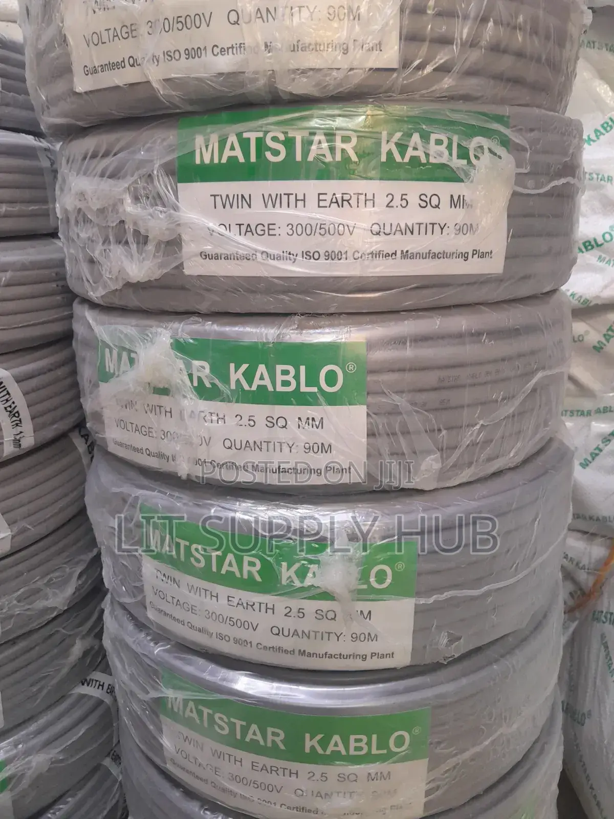 2.5mm Twin With Earth Cable, Matstar Brand, Mb001