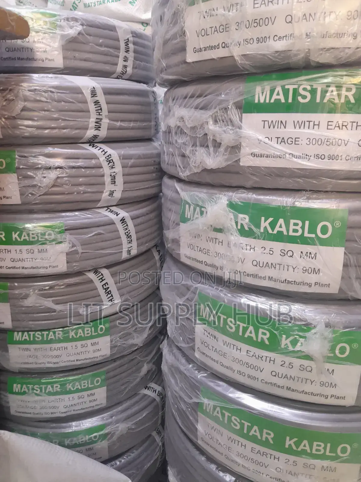 2.5mm Twin With Earth Cable, Matstar Brand, Mb001