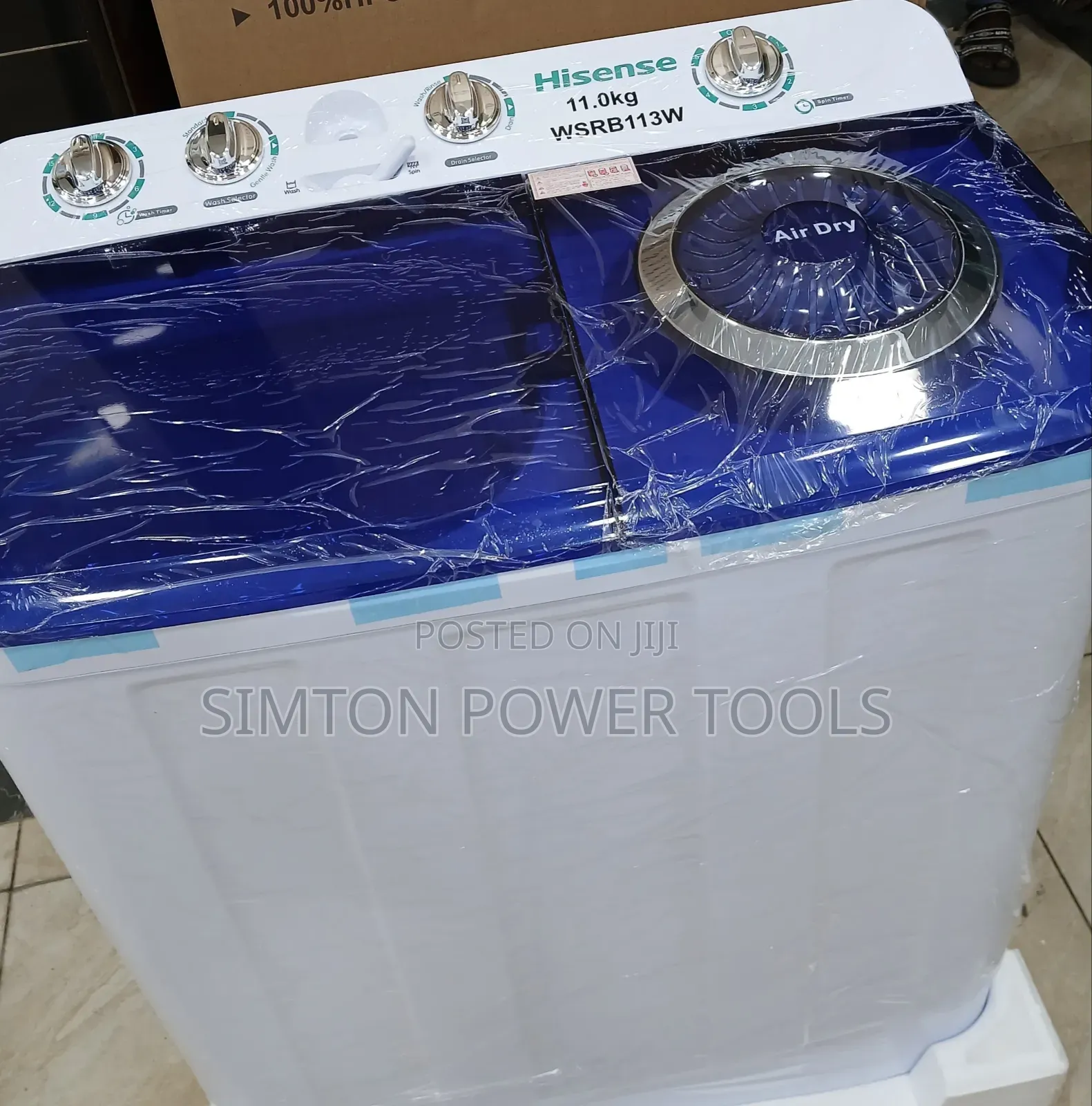 Hisense 11.0kg Twin Tub Semi-Automatic Top Load Washing Machine