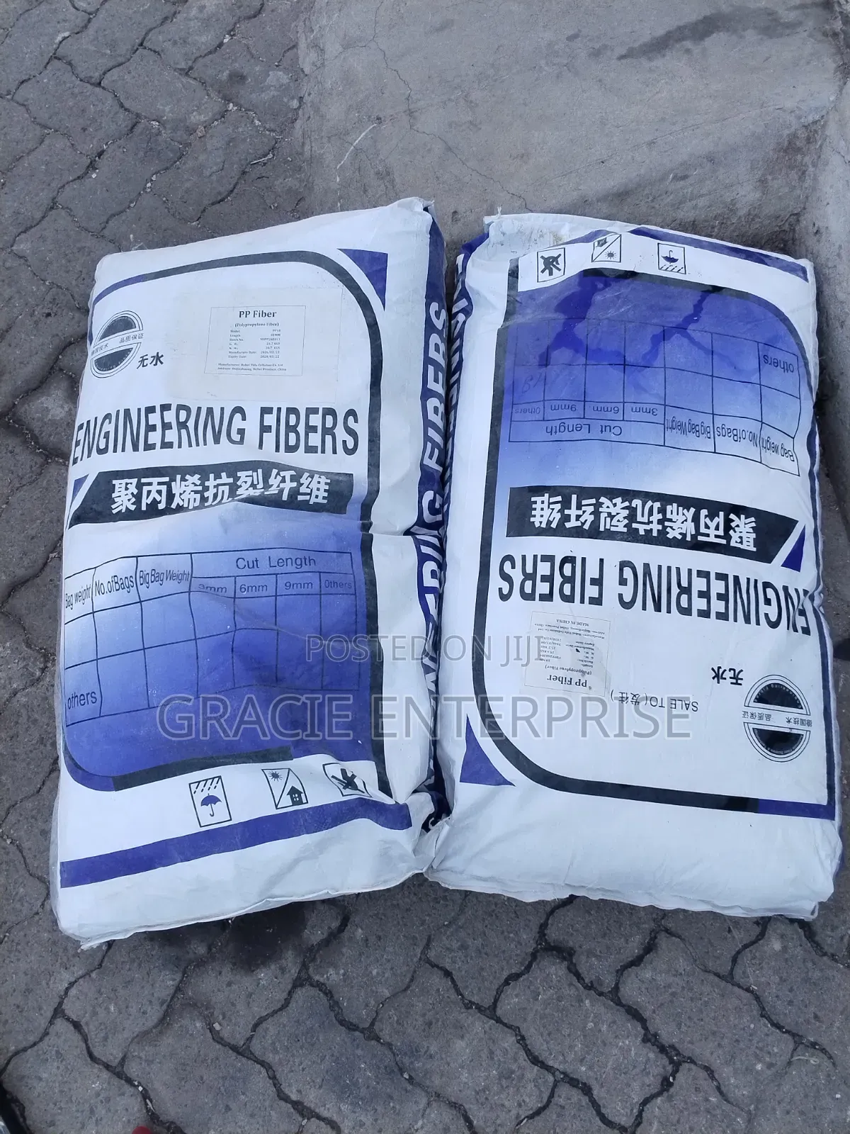 High Strength PP for Concrete, Fibercrete