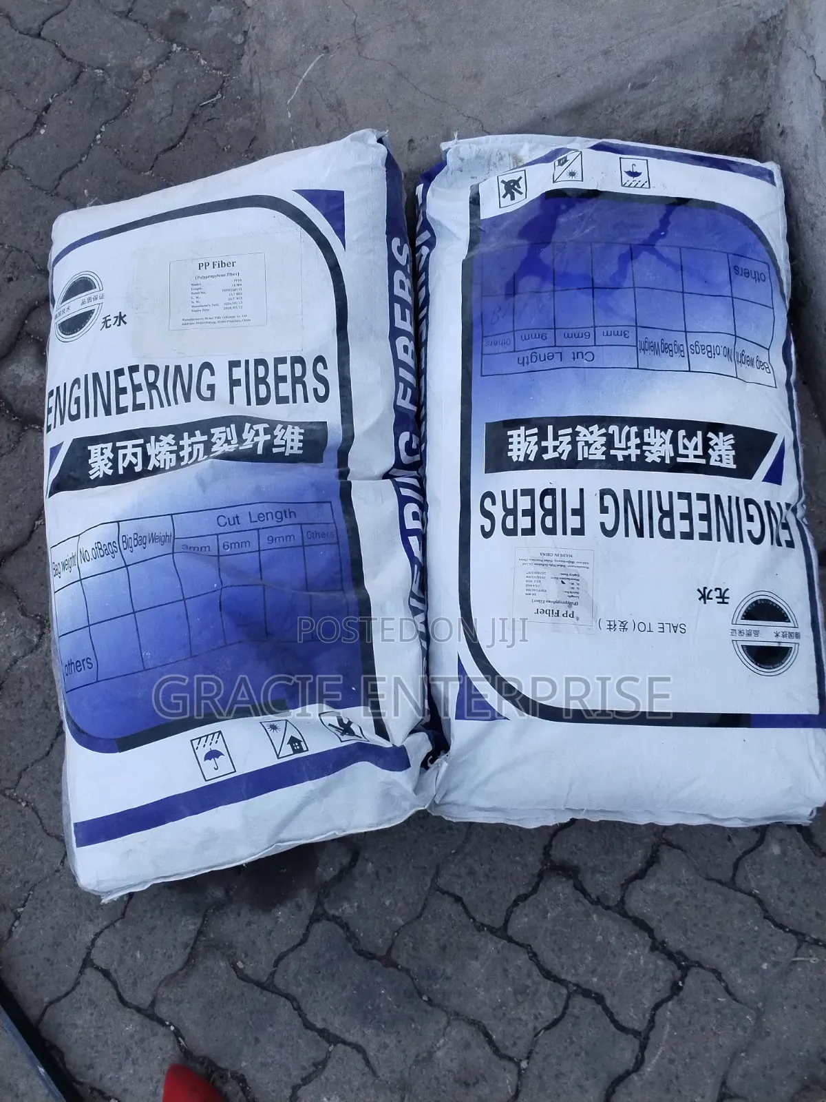 High Strength PP for Concrete, Fibercrete