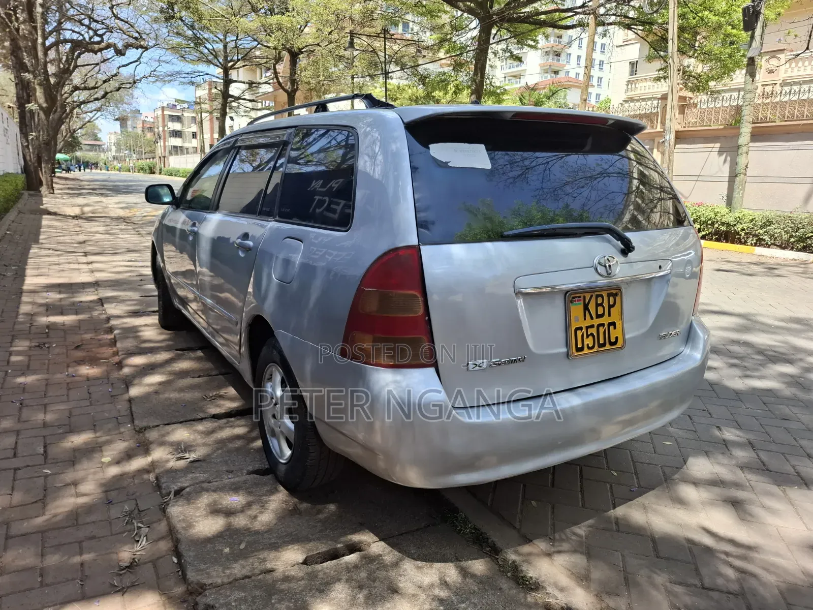 Toyota Corolla Fielder 1.5 Petrol FWD 2004 Silver