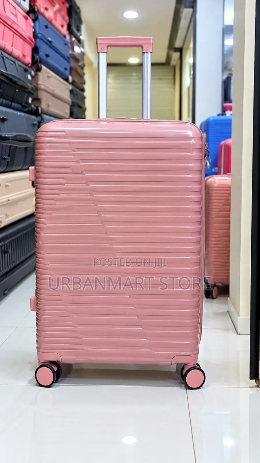 79cm Large Travel Suitcase With Double Zipper