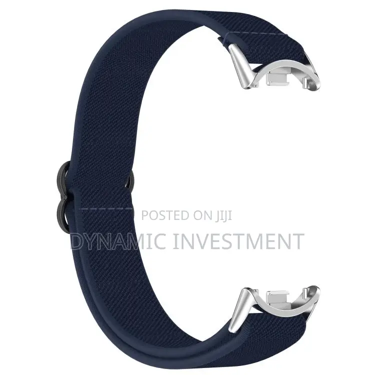 Iaomi Smart Band 9 8 Buckle Nylon Elastic Braided Watch Band/Strap