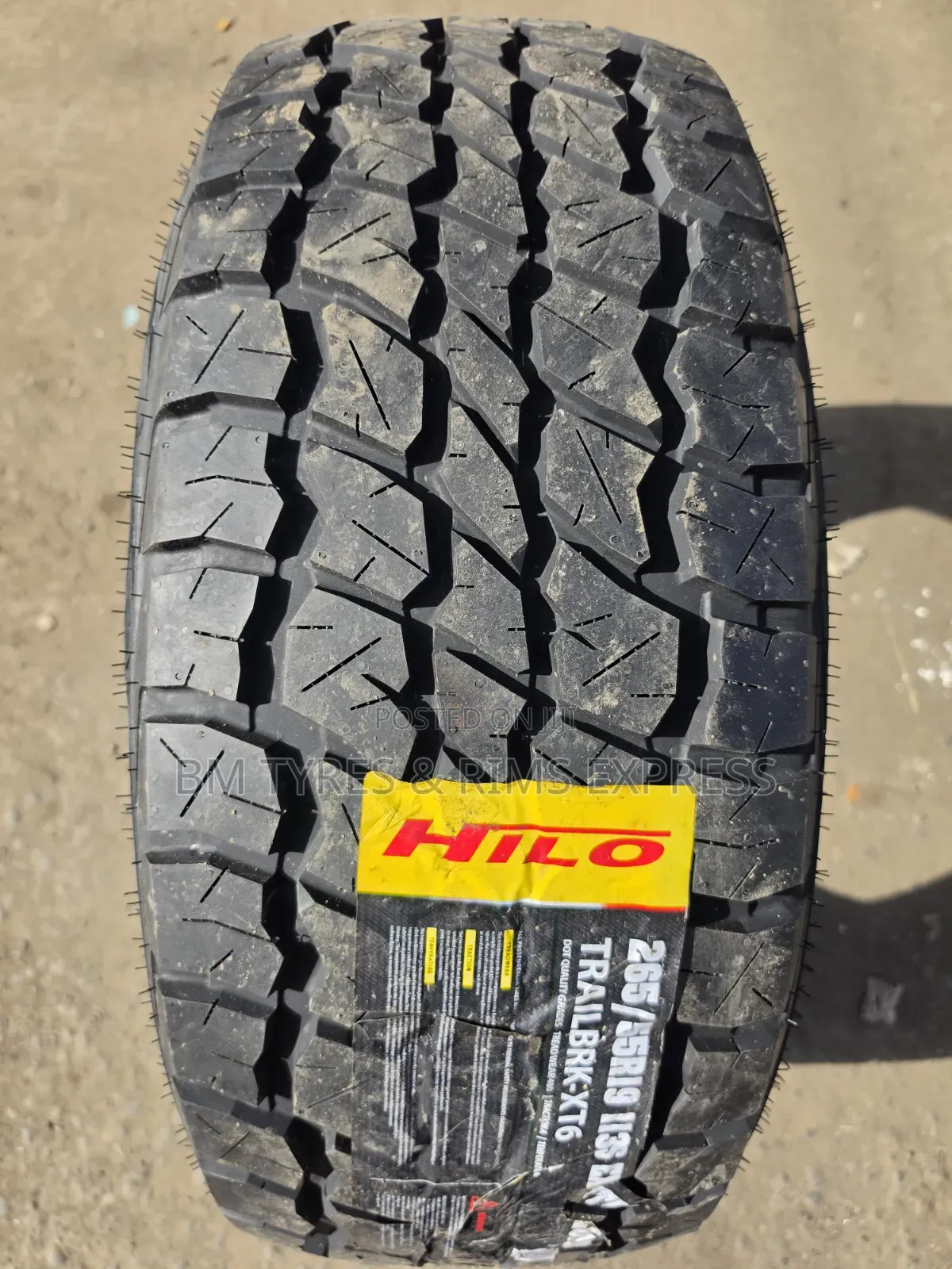 265 /55 R19 Hilo Tires (All Terrain)
