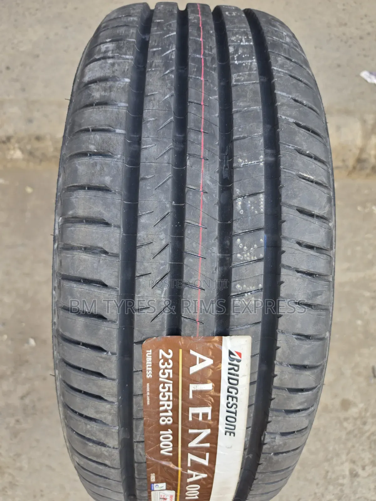 235 /55 18 BRIDGESTONE TIRES (Japan) ALENZA.