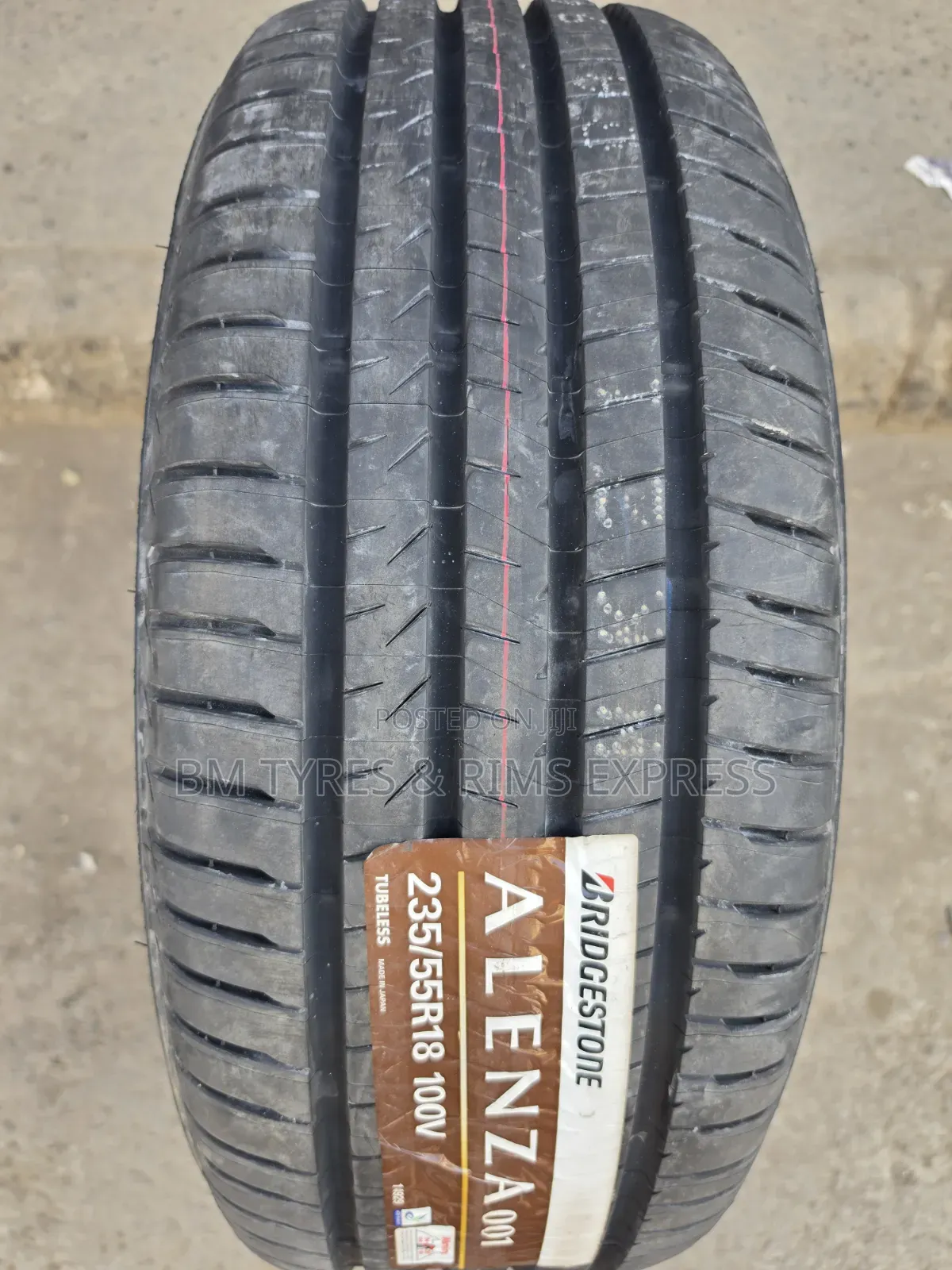 235 /55 18 BRIDGESTONE TIRES (Japan) ALENZA.