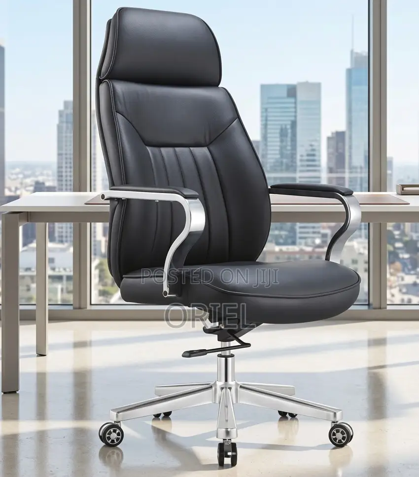 Modern Executive Leather Office Chair – Premium Ergonomic Desk Seat