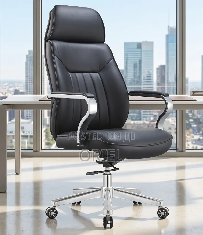 Modern Executive Leather Office Chair – Premium Ergonomic Desk Seat