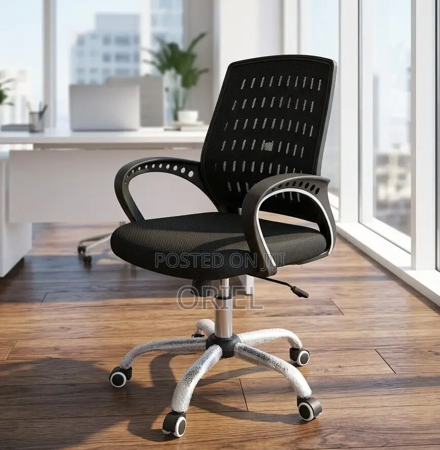 Mesh Secretary Swivel Executive Office Chair – Ergonomic Desk Seat