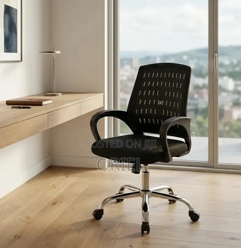 Mesh Secretary Swivel Executive Office Chair – Ergonomic Desk Seat