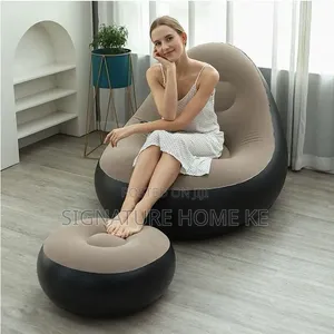 Inflatable Lazy Sofa With Footrest