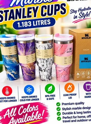 Marble Stanley Cups 1.183 Litres
