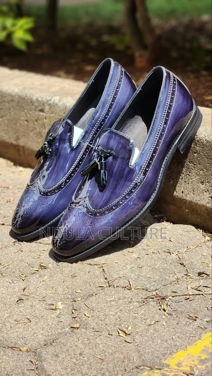 Dino Verratti Bright Leather Tassel Loafers